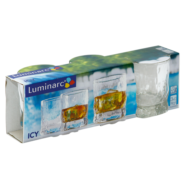 Набор стаканов LUMINARC АЙСИ 300мл. 3шт.(G2766) в Мегамаркете BSF 